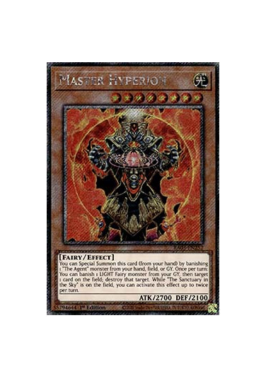 Master Hyperion (V.1 - Platinum Secret Rare)