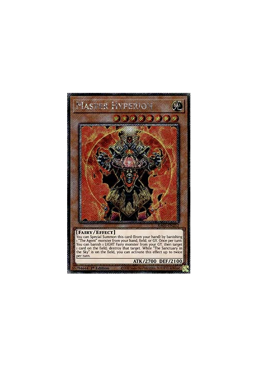 Master Hyperion (V.1 - Platinum Secret Rare)