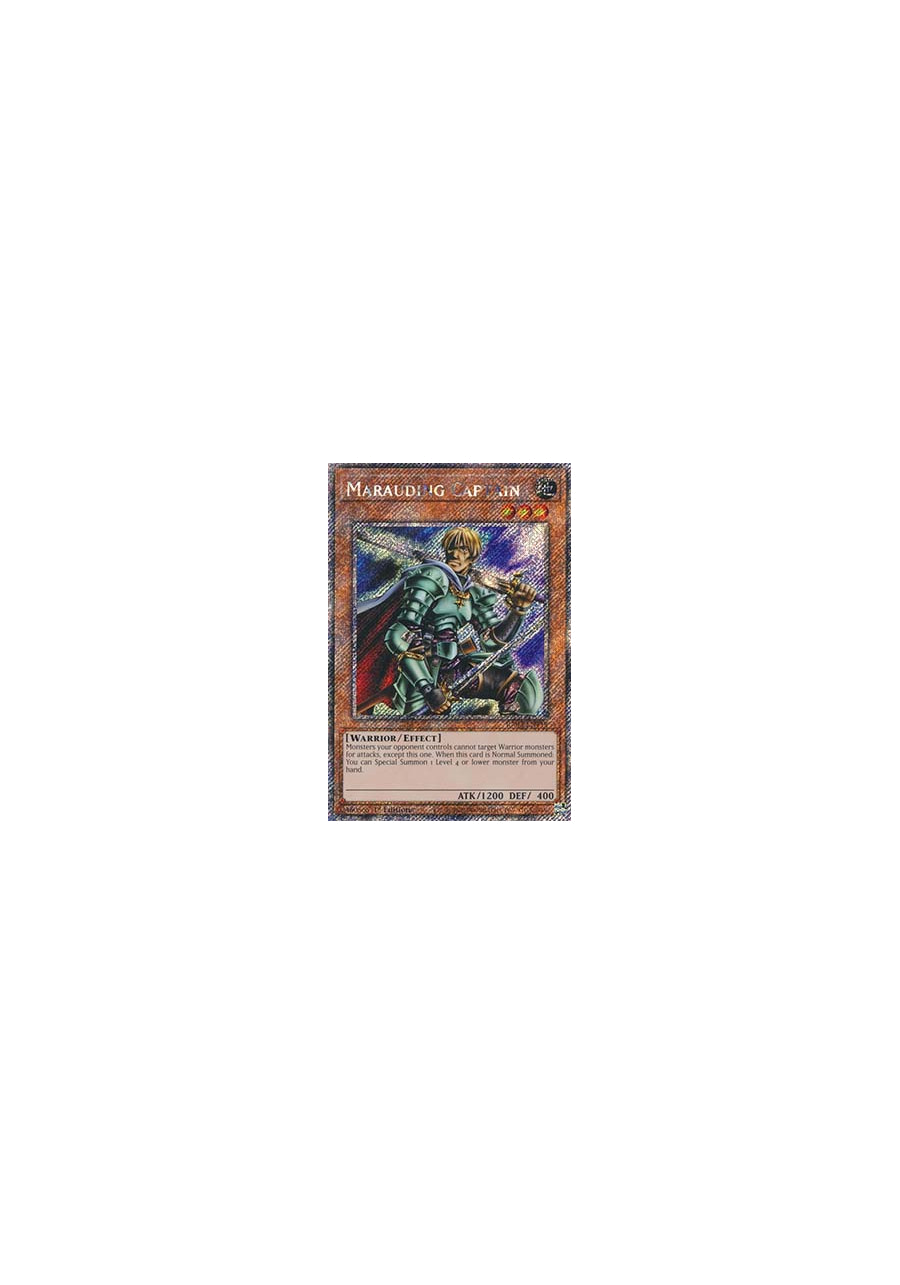 Marauding Captain (V.1 - Platinum Secret Rare)