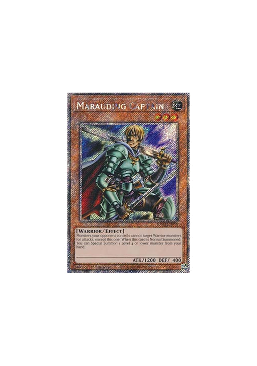 Marauding Captain (V.1 - Platinum Secret Rare)