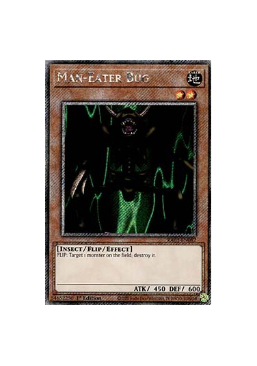 Man-Eater Bug (V.1 - Platinum Secret Rare)