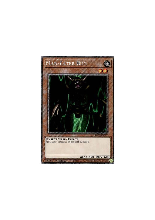 Man-Eater Bug (V.1 - Platinum Secret Rare)