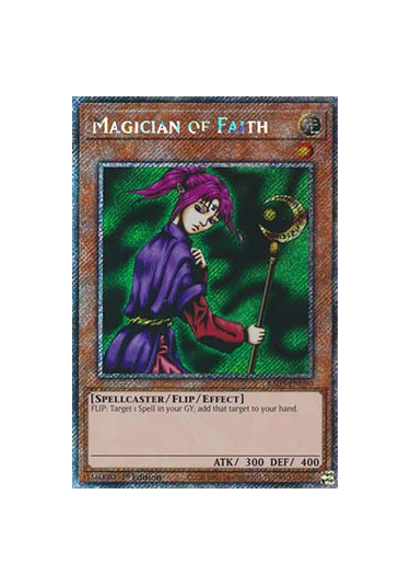 Magician of Faith (V.1 - Platinum Secret Rare)