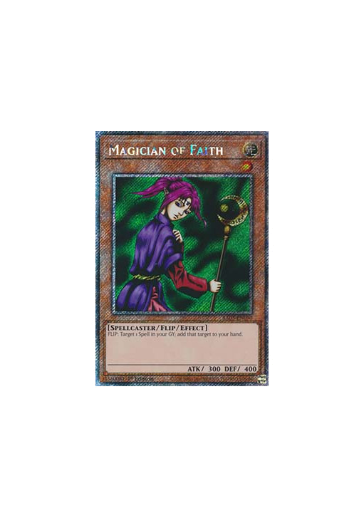 Magician of Faith (V.1 - Platinum Secret Rare)