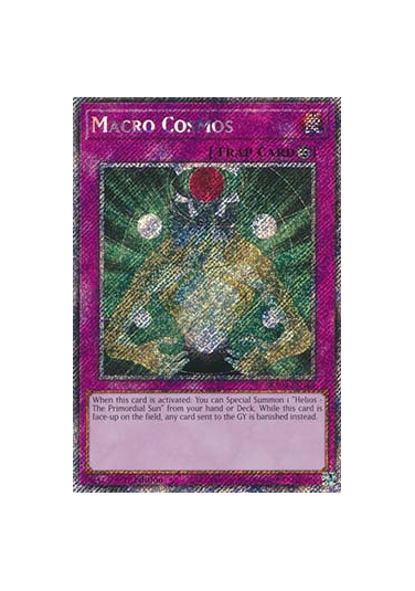 Macro Cosmos (V.1 - Platinum Secret Rare)