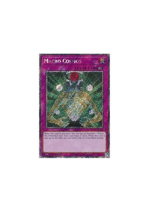 Macro Cosmos (V.1 - Platinum Secret Rare)