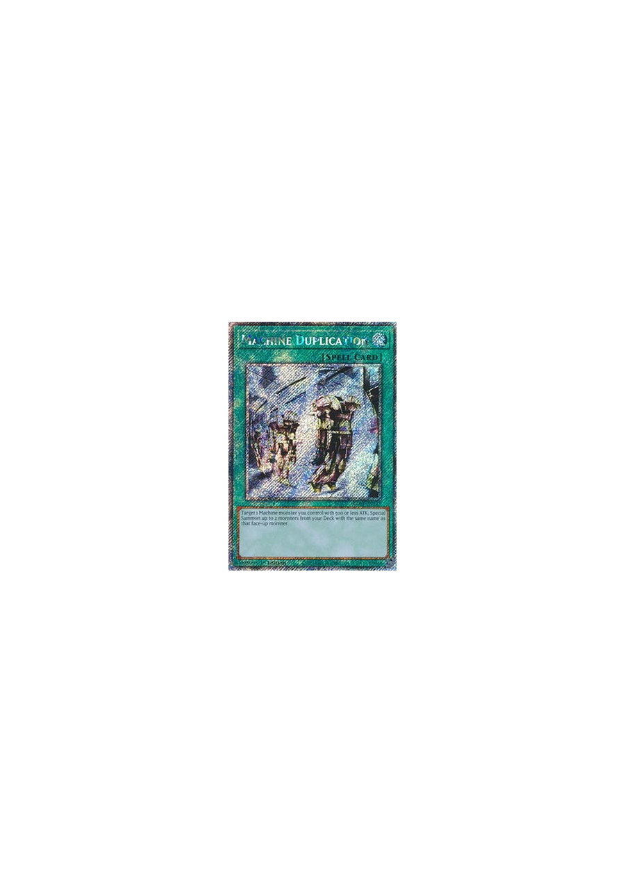 Machine Duplication (V.1 - Platinum Secret Rare)