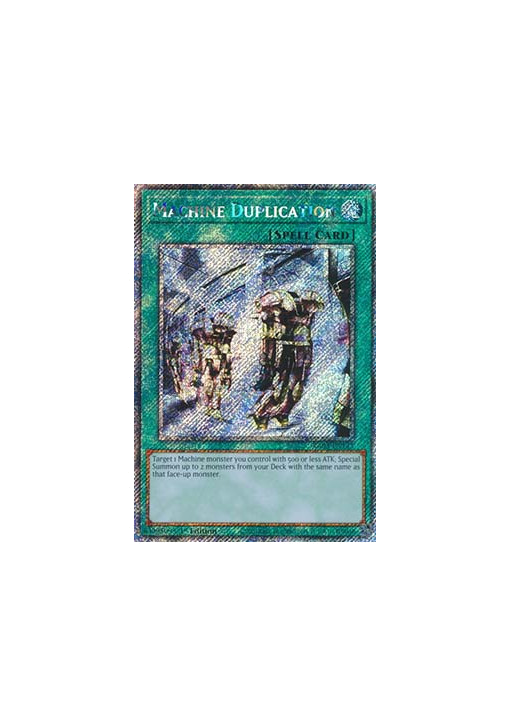 Machine Duplication (V.1 - Platinum Secret Rare)