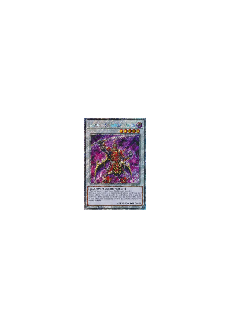 Legendary Six Samurai - Shi En (V.1 - Platinum Secret Rare)