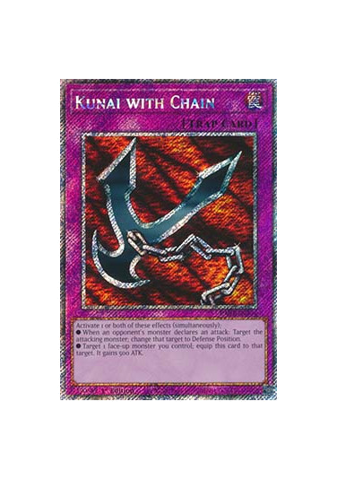 Kunai with Chain (V.1 - Platinum Secret Rare)