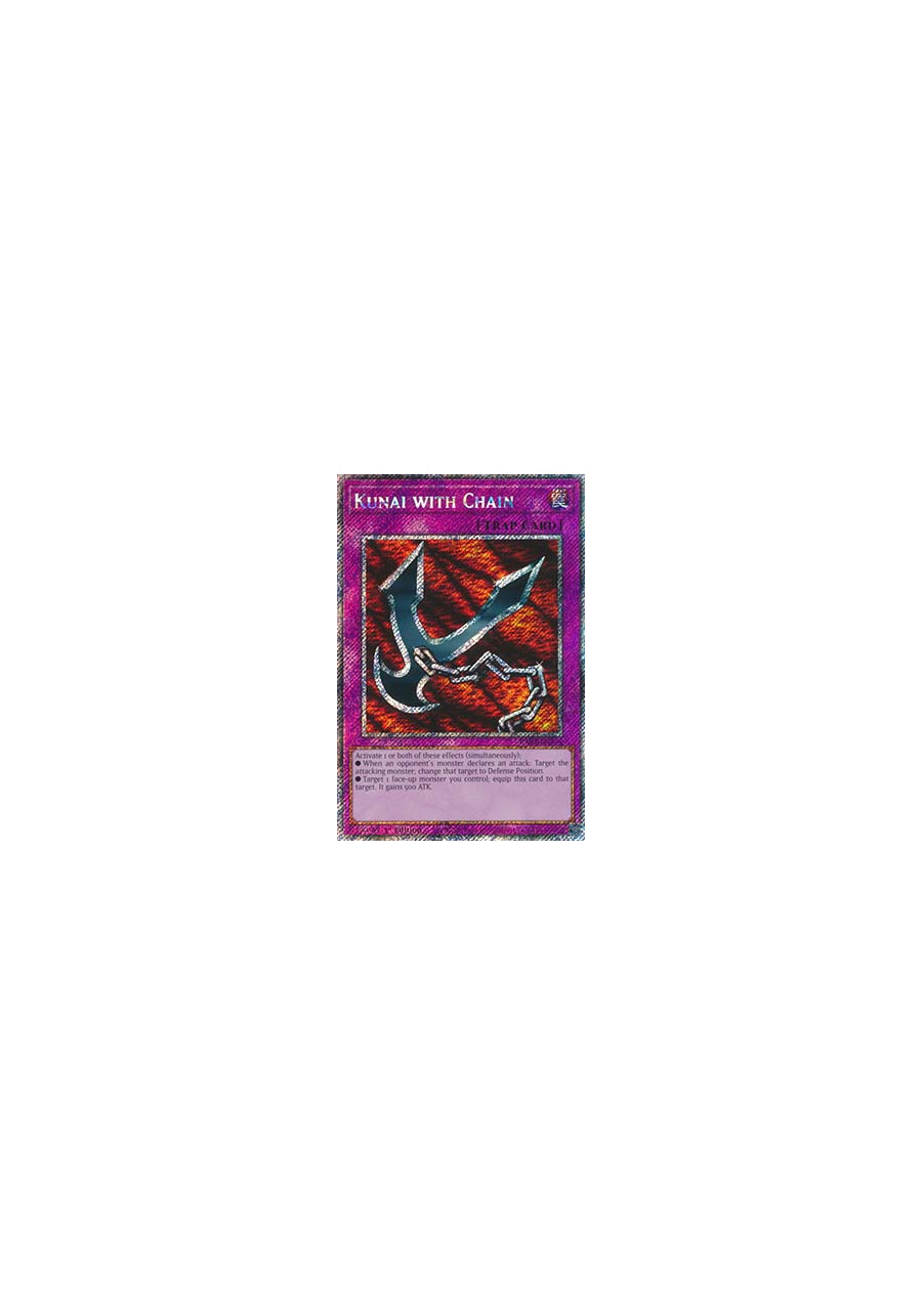 Kunai with Chain (V.1 - Platinum Secret Rare)