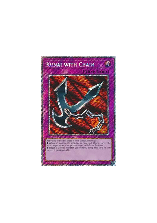 Kunai with Chain (V.1 - Platinum Secret Rare)