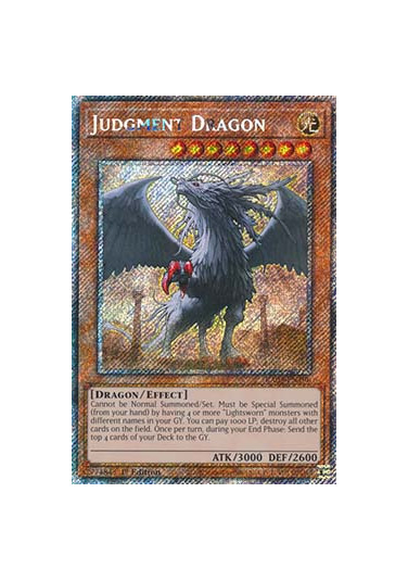 Judgment Dragon (V.1 - Platinum Secret Rare)