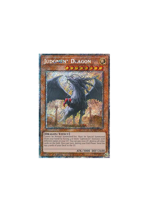 Judgment Dragon (V.1 - Platinum Secret Rare)