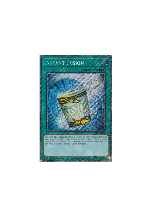 Instant Fusion (V.1 - Platinum Secret Rare)