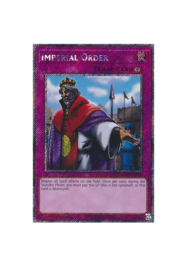 Imperial Order (V.1 - Platinum Secret Rare)