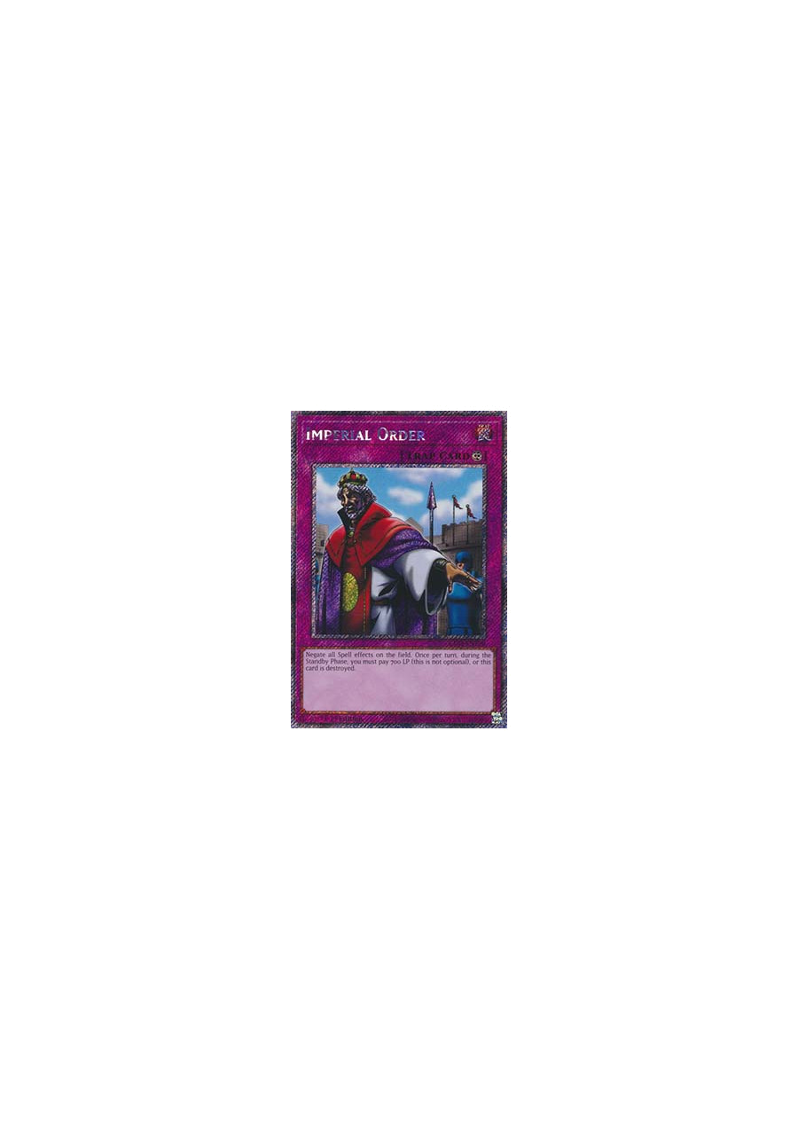 Imperial Order (V.1 - Platinum Secret Rare)