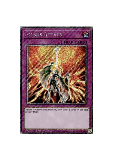 Icarus Attack (V.1 - Platinum Secret Rare)