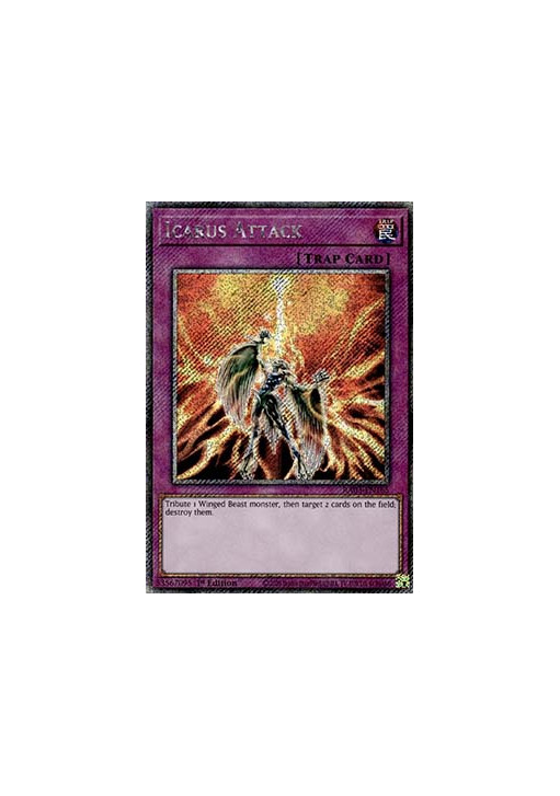 Icarus Attack (V.1 - Platinum Secret Rare)