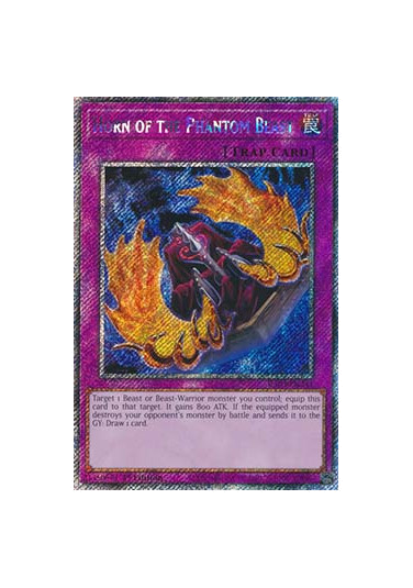 Horn of the Phantom Beast (V.1 - Platinum Secret Rare)