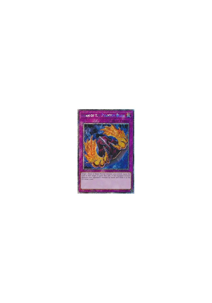 Horn of the Phantom Beast (V.1 - Platinum Secret Rare)