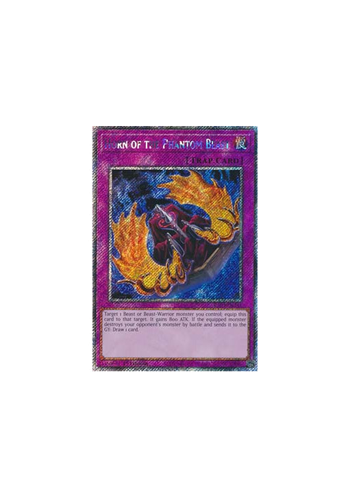 Horn of the Phantom Beast (V.1 - Platinum Secret Rare)