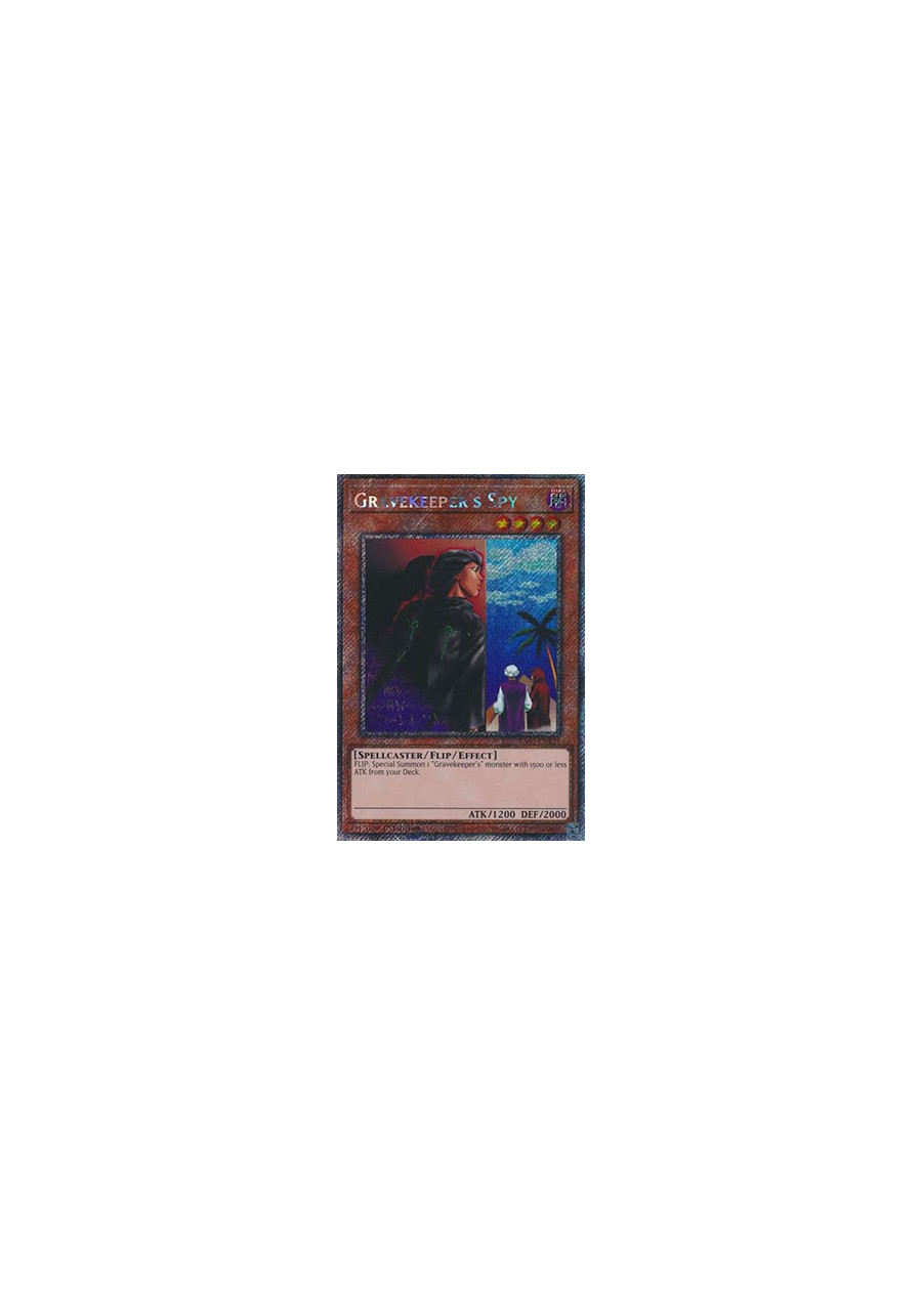 Gravekeeper’s Spy (V.1 - Platinum Secret Rare)
