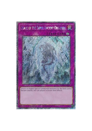 Grave of the Super Ancient Organism (V.4 - Platinum Secret Rare)