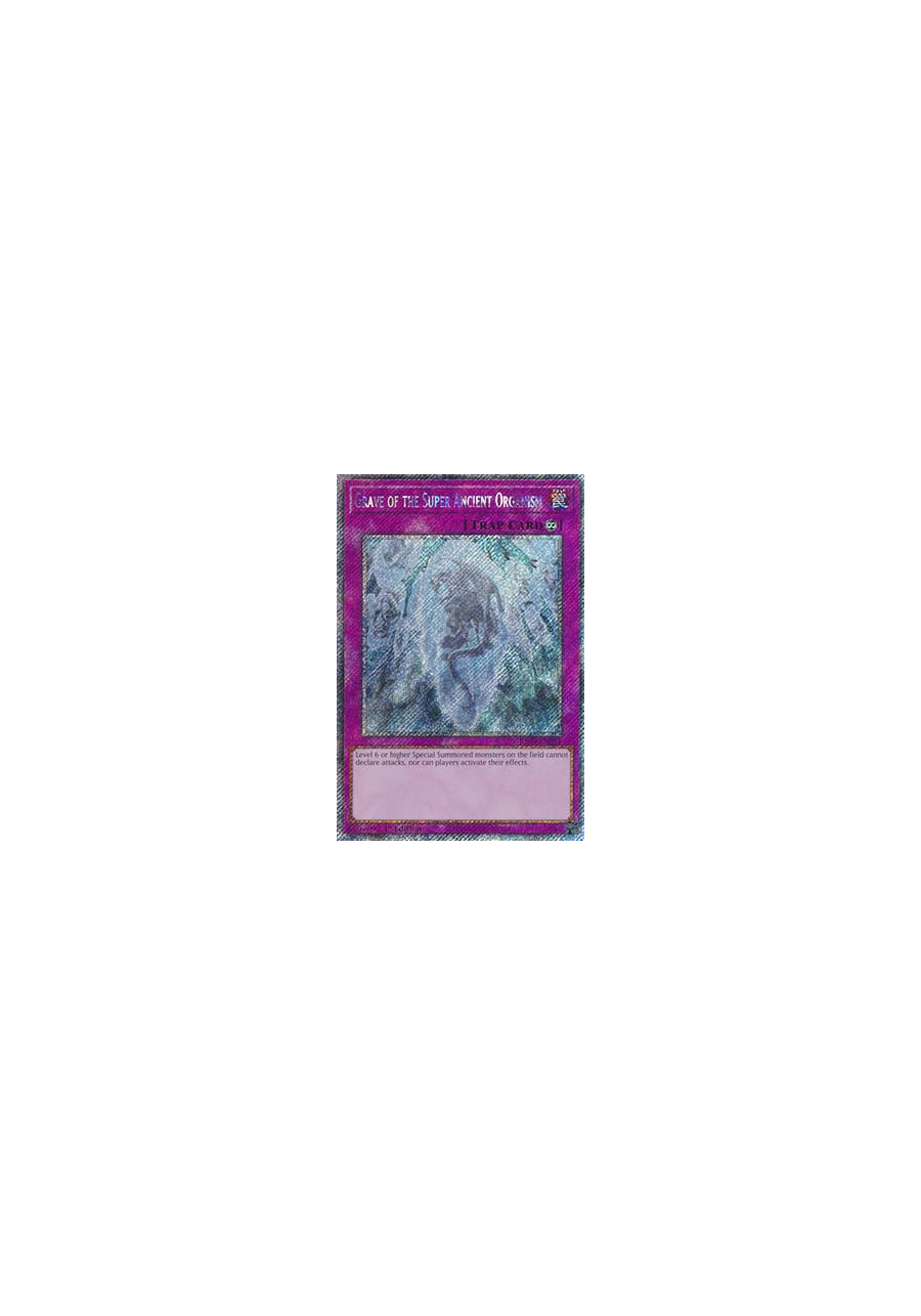 Grave of the Super Ancient Organism (V.4 - Platinum Secret Rare)