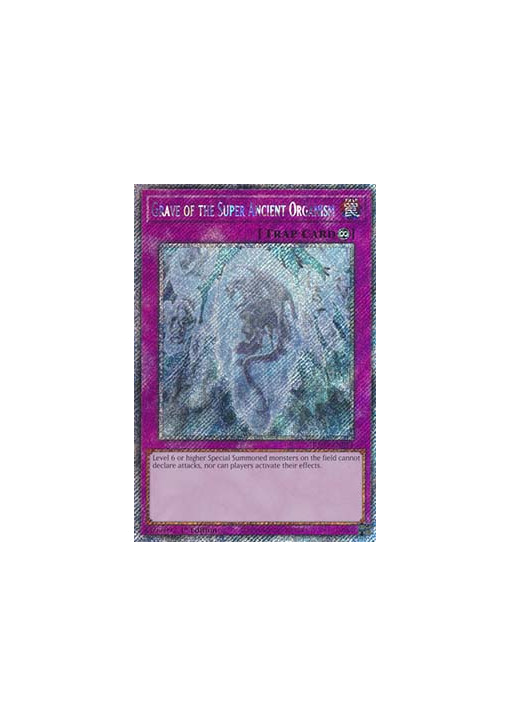 Grave of the Super Ancient Organism (V.4 - Platinum Secret Rare)