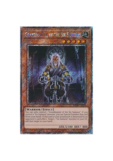 Grandmaster of the Six Samurai (V.1 - Platinum Secret Rare)