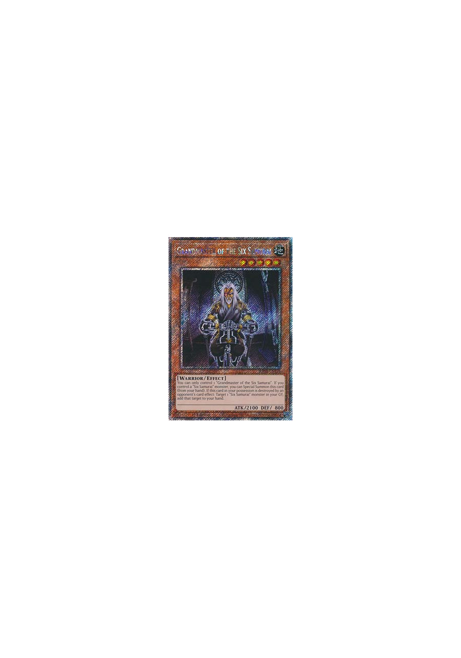 Grandmaster of the Six Samurai (V.1 - Platinum Secret Rare)