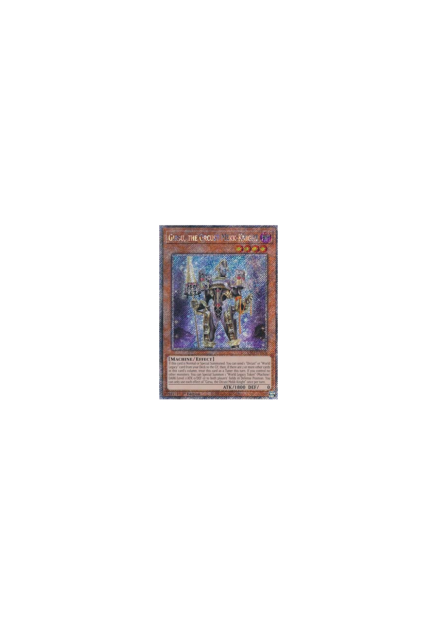 Girsu, the Orcust Mekk-Knight (V.4 - Platinum Secret Rare)