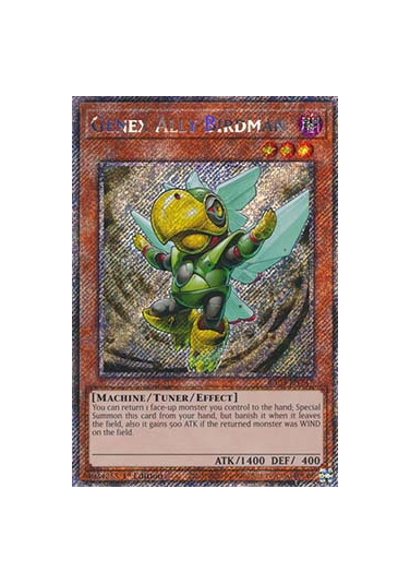 Genex Ally Birdman (V.1 - Platinum Secret Rare)