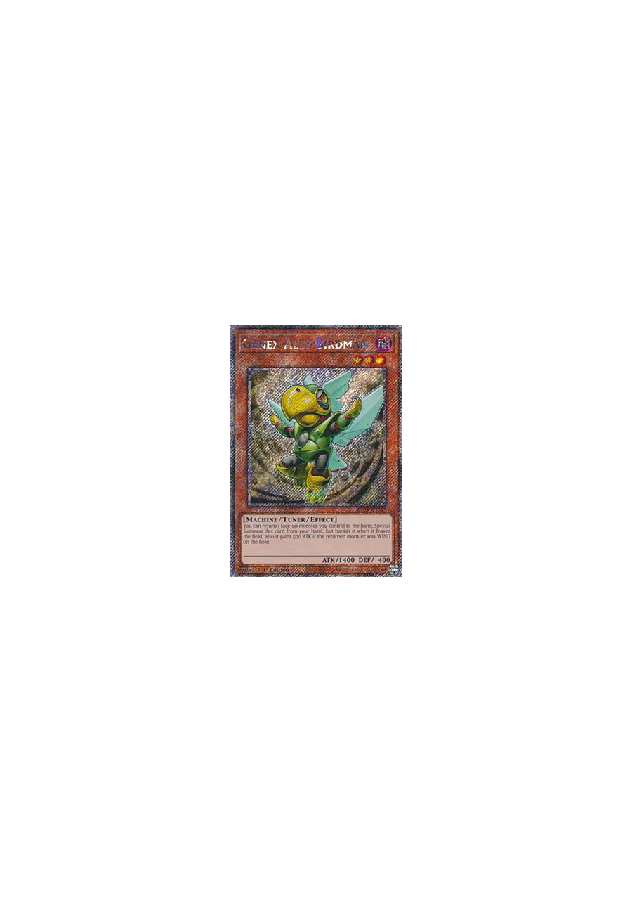 Genex Ally Birdman (V.1 - Platinum Secret Rare)