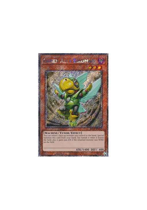 Genex Ally Birdman (V.1 - Platinum Secret Rare)