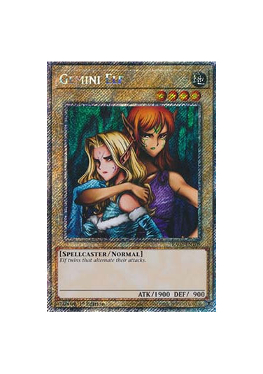 Gemini Elf (V.1 - Platinum Secret Rare)