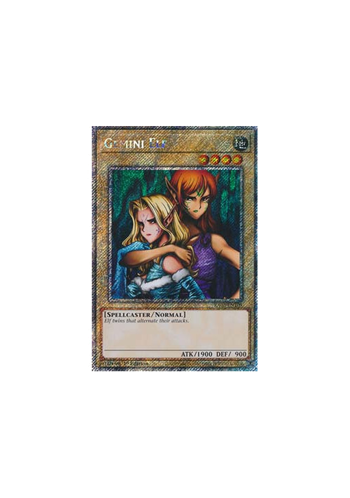 Gemini Elf (V.1 - Platinum Secret Rare)