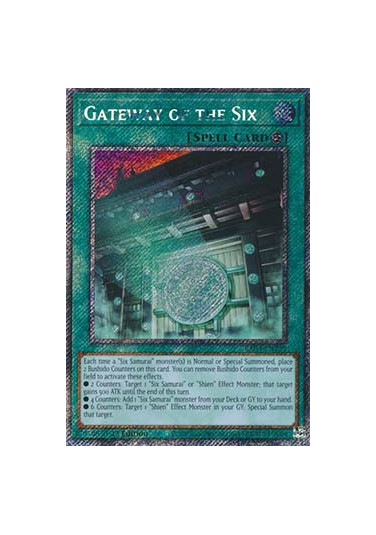 Gateway of the Six (V.1 - Platinum Secret Rare)