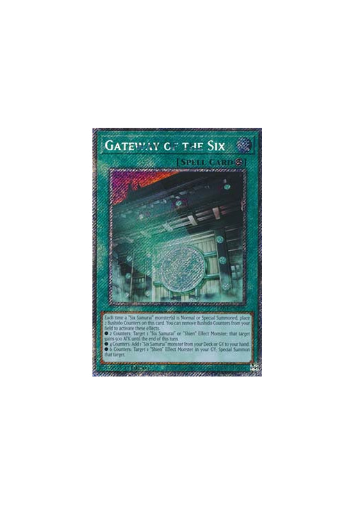 Gateway of the Six (V.1 - Platinum Secret Rare)