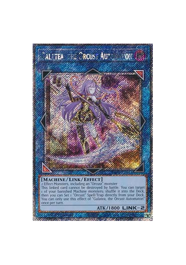 Galatea, the Orcust Automaton (V.4 - Platinum Secret Rare)