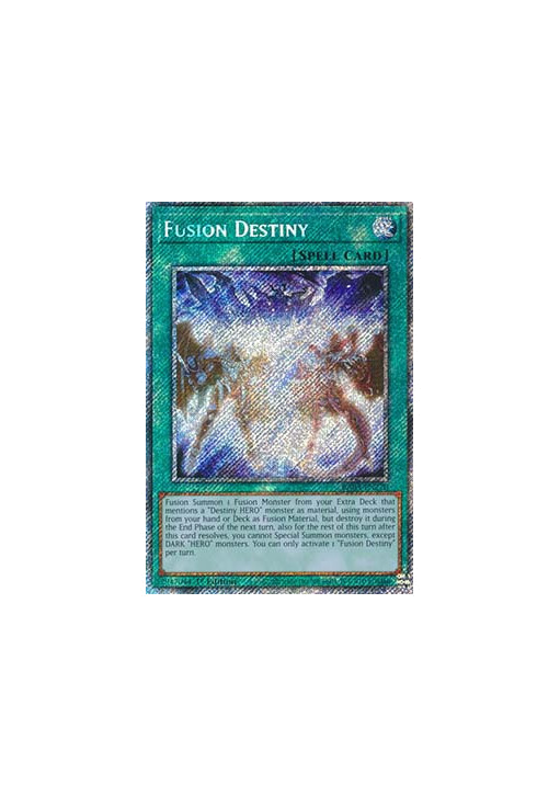 Fusion Destiny (V.1 - Platinum Secret Rare)