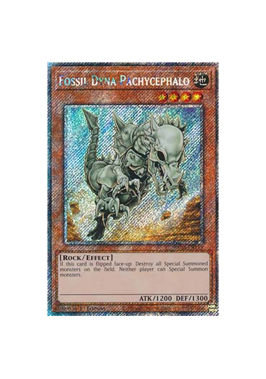 Fossil Dyna Pachycephalo (V.1 - Platinum Secret Rare)