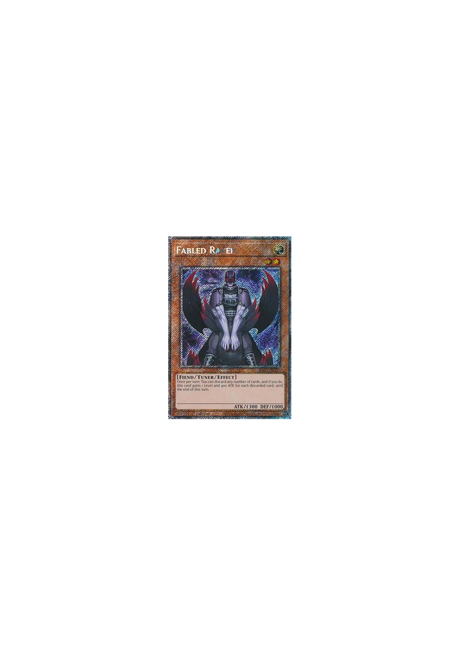 Fabled Raven (V.1 - Platinum Secret Rare)