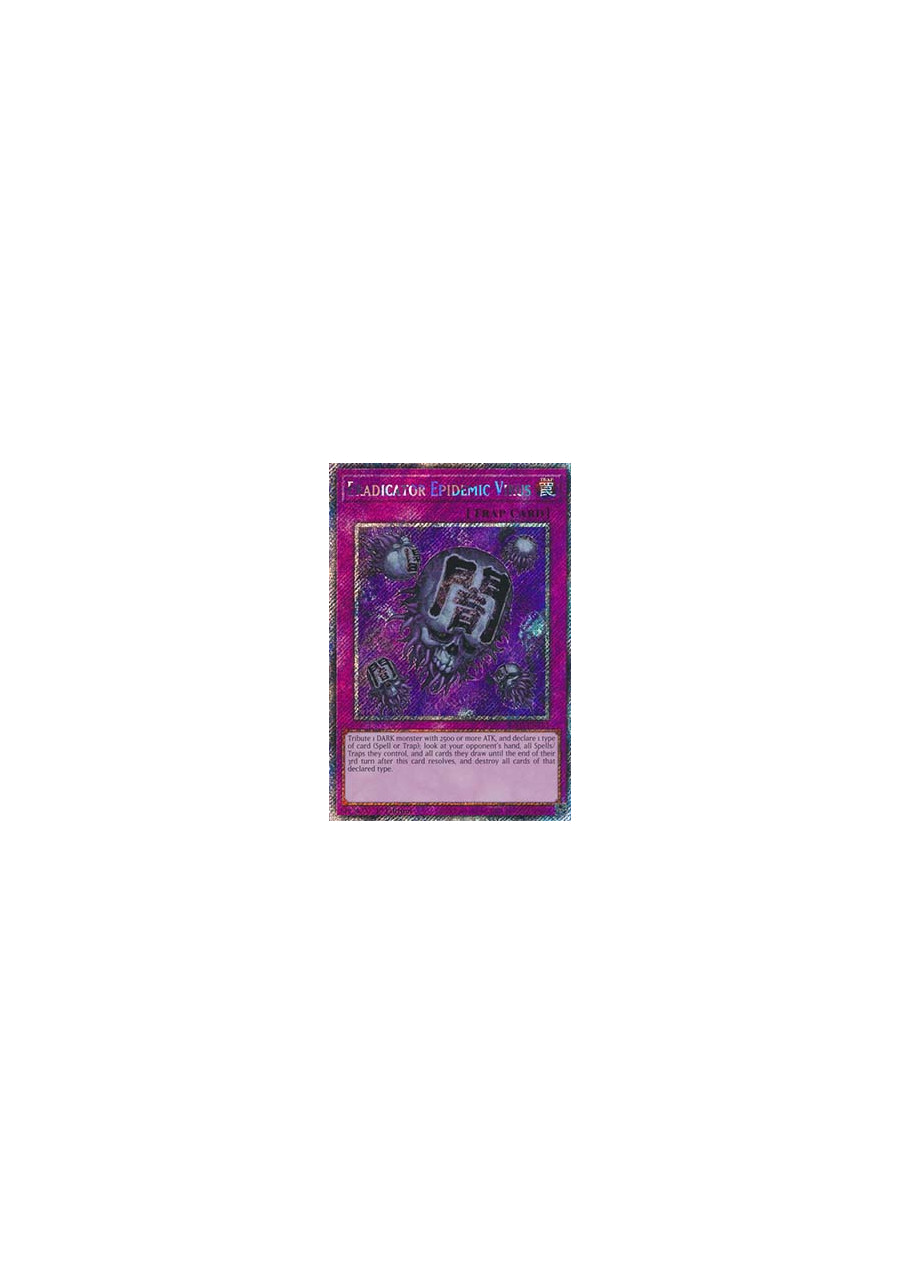 Eradicator Epidemic Virus (V.1 - Platinum Secret Rare)
