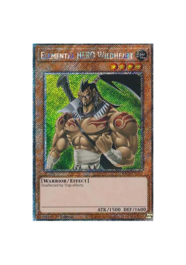 Elemental HERO Wildheart (V.1 - Platinum Secret Rare)