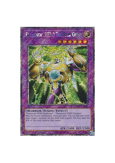 Elemental HERO Thunder Giant (V.1 - Platinum Secret Rare)