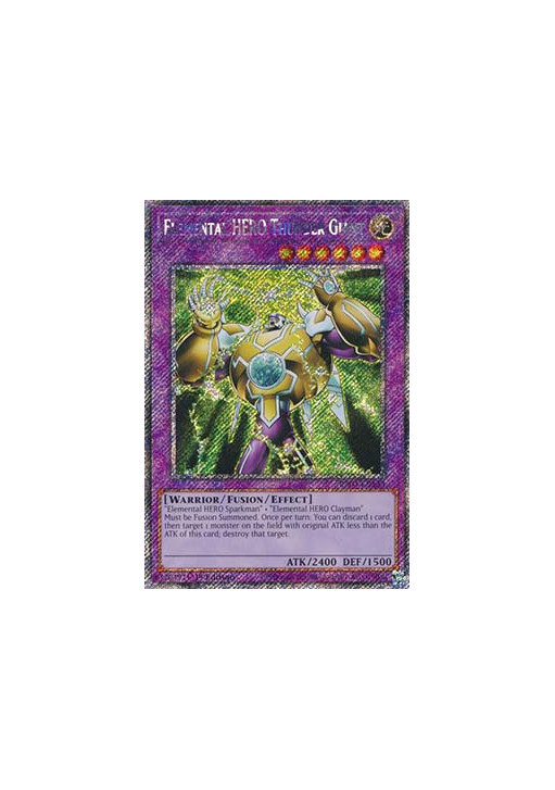 Elemental HERO Thunder Giant (V.1 - Platinum Secret Rare)