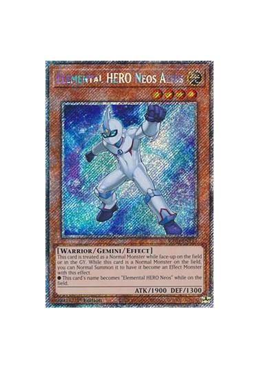 Elemental HERO Neos Alius (V.1 - Platinum Secret Rare)