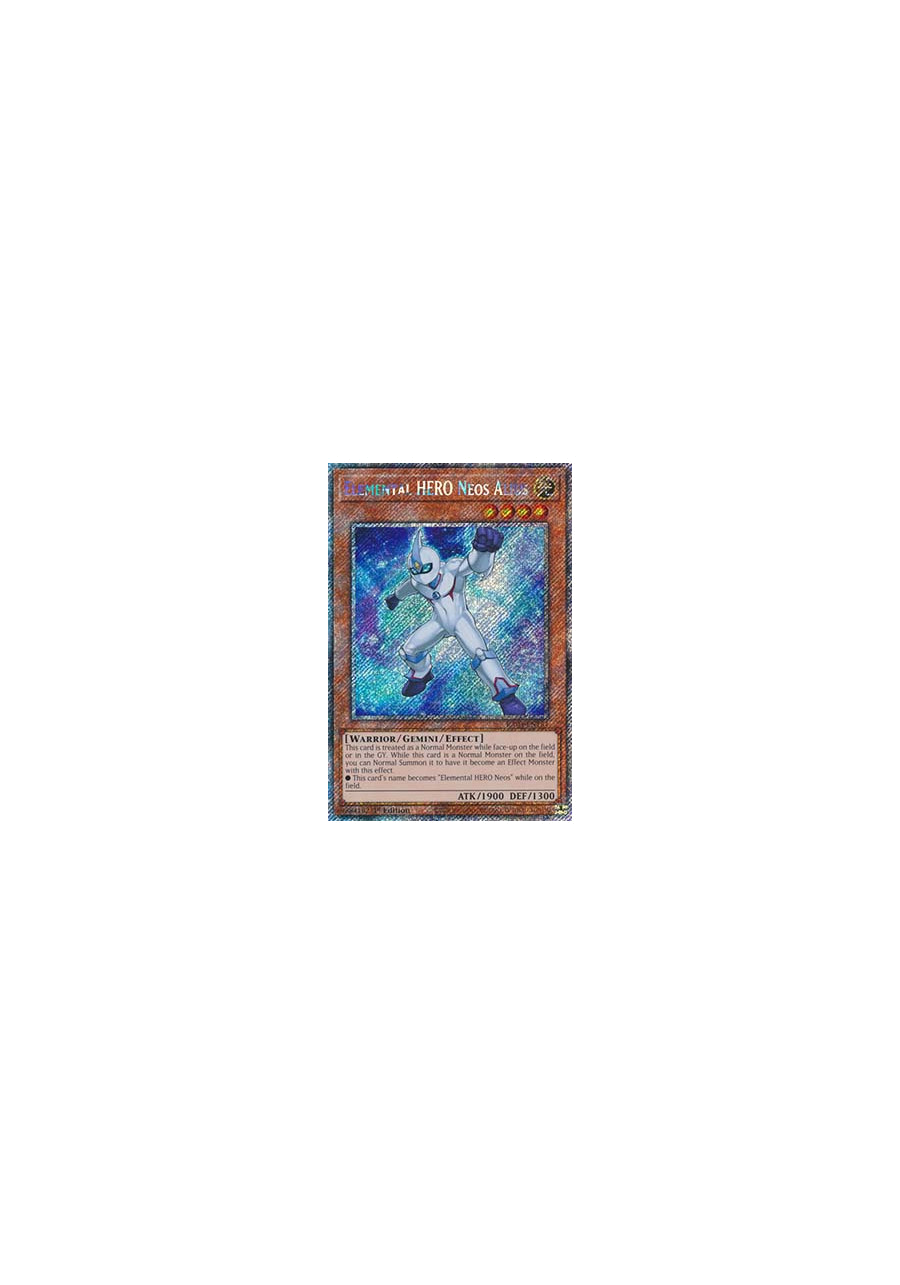 Elemental HERO Neos Alius (V.1 - Platinum Secret Rare)